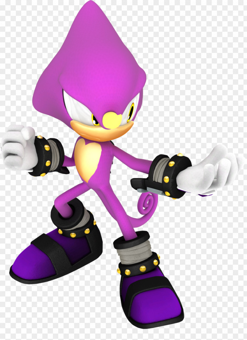 Chameleon Knuckles' Chaotix Sonic Free Riders The Hedgehog 3 PNG