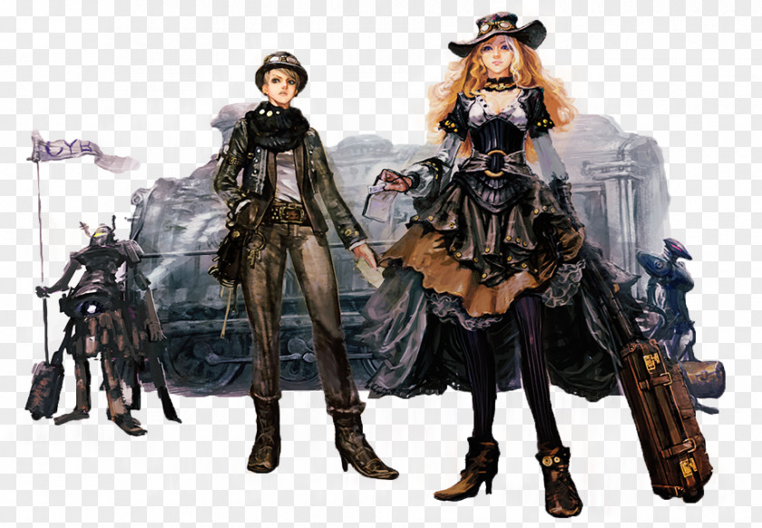 Cosplay Tephra: The Steampunk RPG Pin Woman PNG