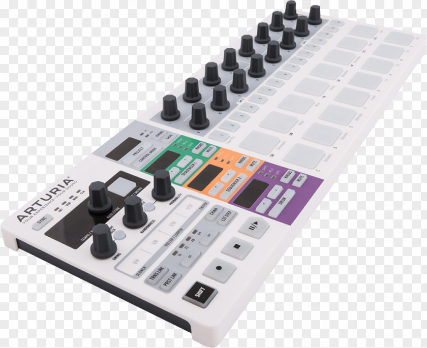 Midi Controller Arturia MiniBrute Korg MS-20 MIDI Controllers BeatStep Pro PNG