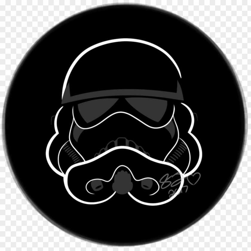 Stormtrooper Glasses Goggles Personal Protective Equipment Monochrome Black And White PNG