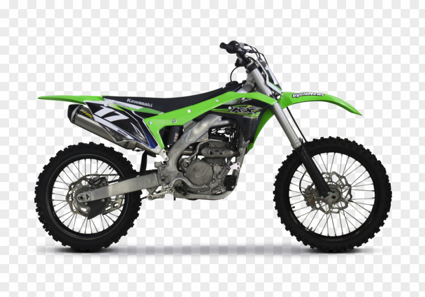 Motorcycle Kawasaki KX250F KX100 KX450F PNG