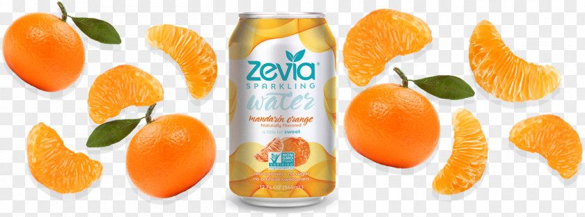 Orange Water Carbonated Mandarin Drink Food Tangerine PNG