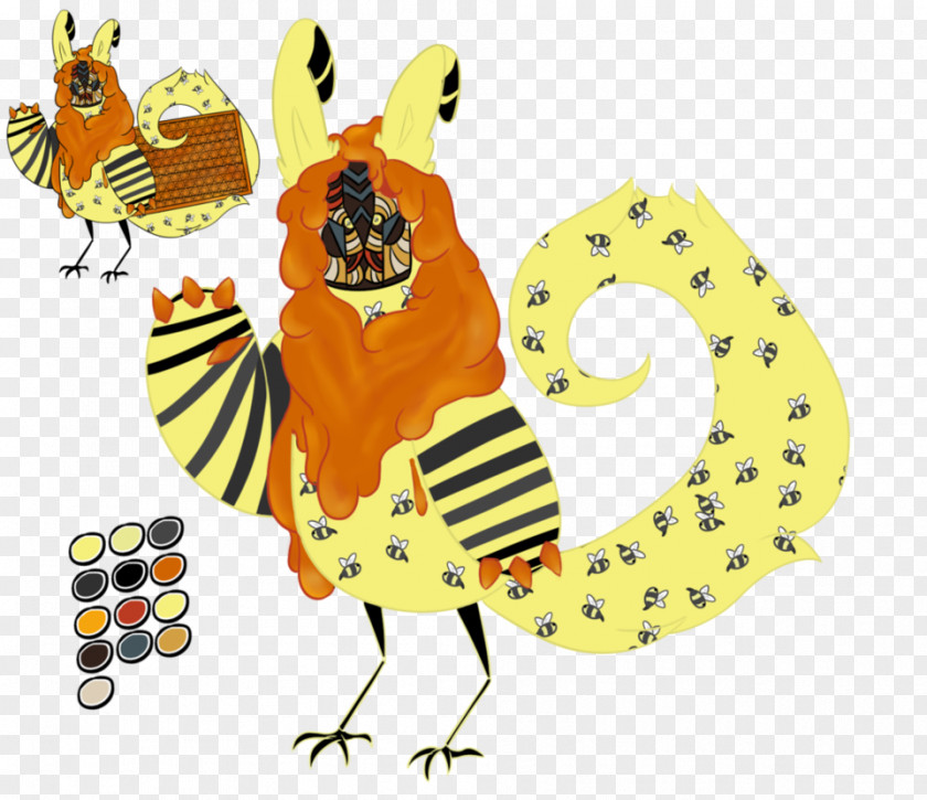 Bee Movie Rooster Insect Pollinator Clip Art PNG