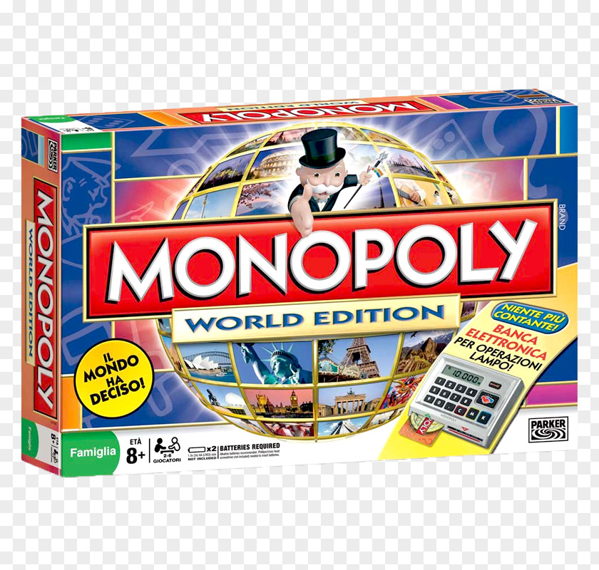 Chappal Monopoly Here And Now Monopoly: & -- World Edition The Game Of Life Landlord's PNG
