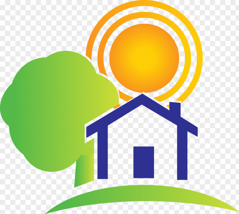 Direct Sunlight House Logo Clip Art PNG