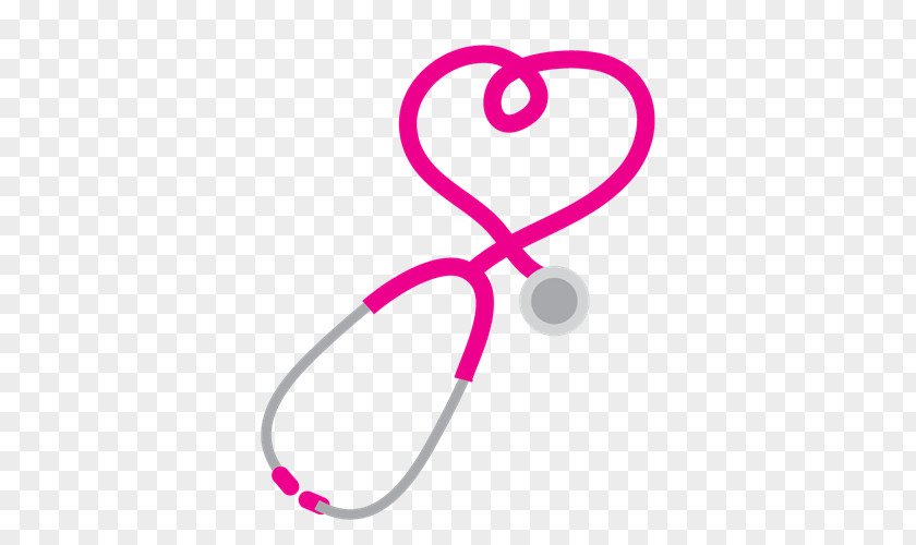 Heart Nursing Stethoscope Health Care Physician Clip Art PNG