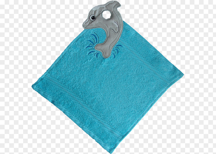 Towel Hanger Turquoise PNG