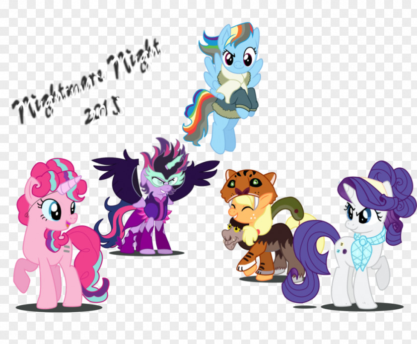 Chimera Pony Rainbow Dash Applejack Fluttershy Twilight Sparkle PNG