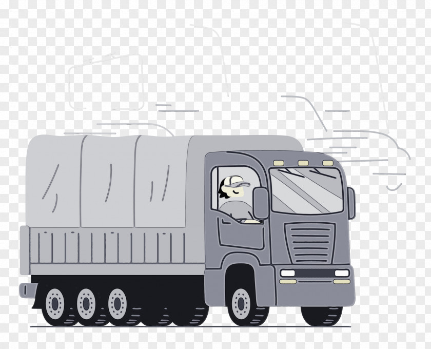 Commercial Vehicle Cargo Truck Car Model Car PNG