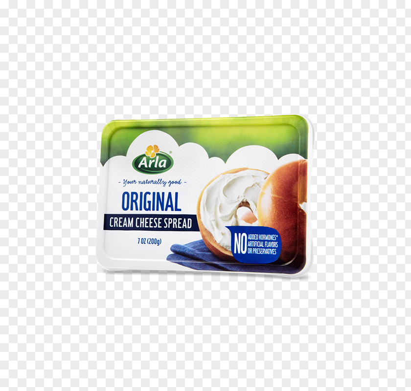 Cream Cheese Bagel Milk Arla Foods Spread PNG