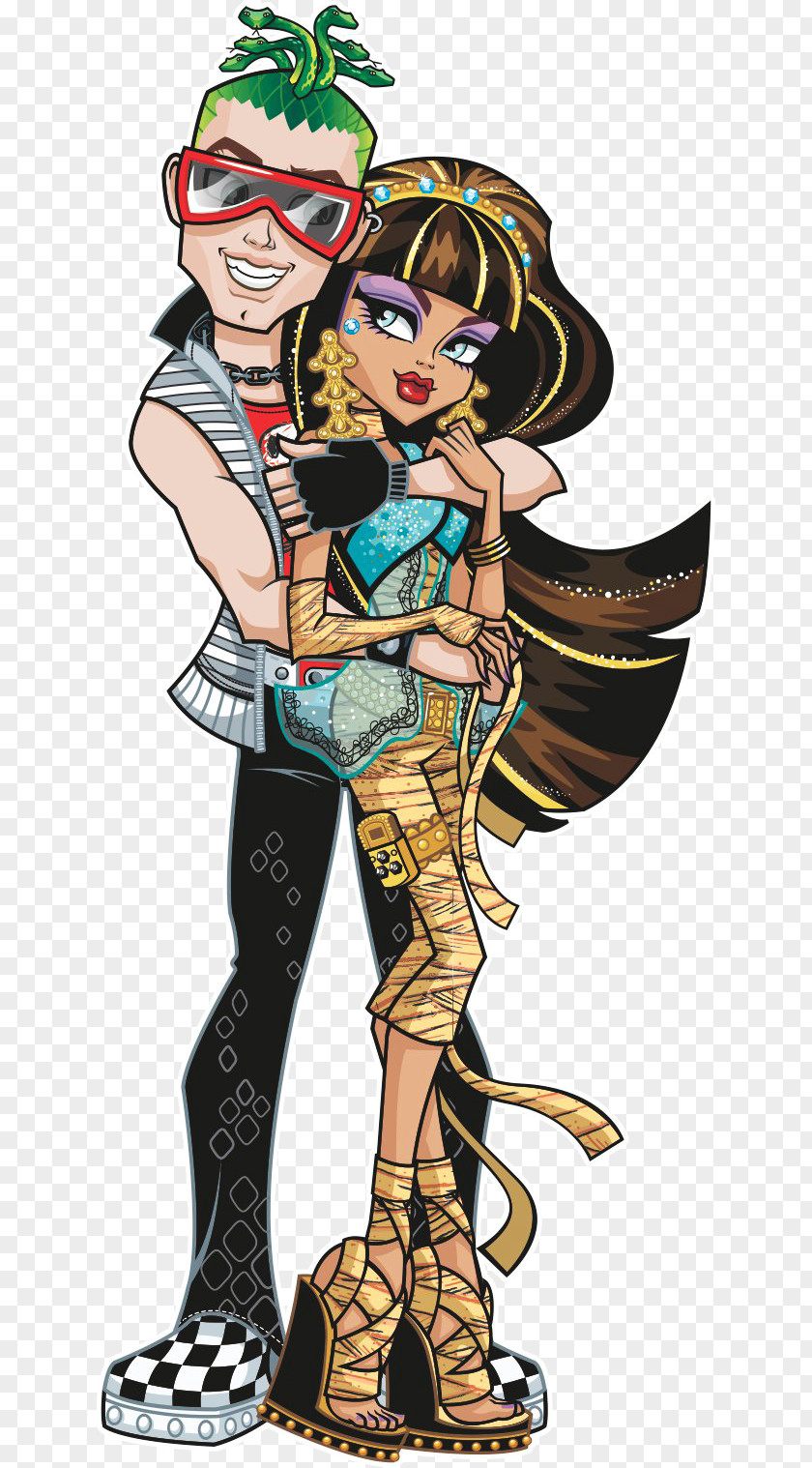 Doll Monster High Cleo De Nile Frankie Stein PNG
