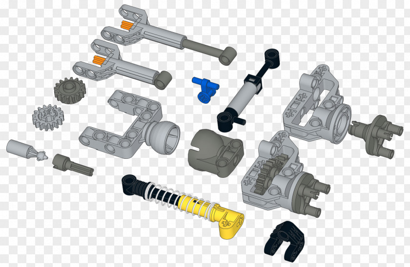 Lego Technic Plastic Automotive Ignition Part Poster PNG