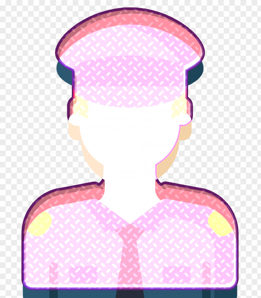 Magenta Pink Policeman Icon Crime Investigation PNG