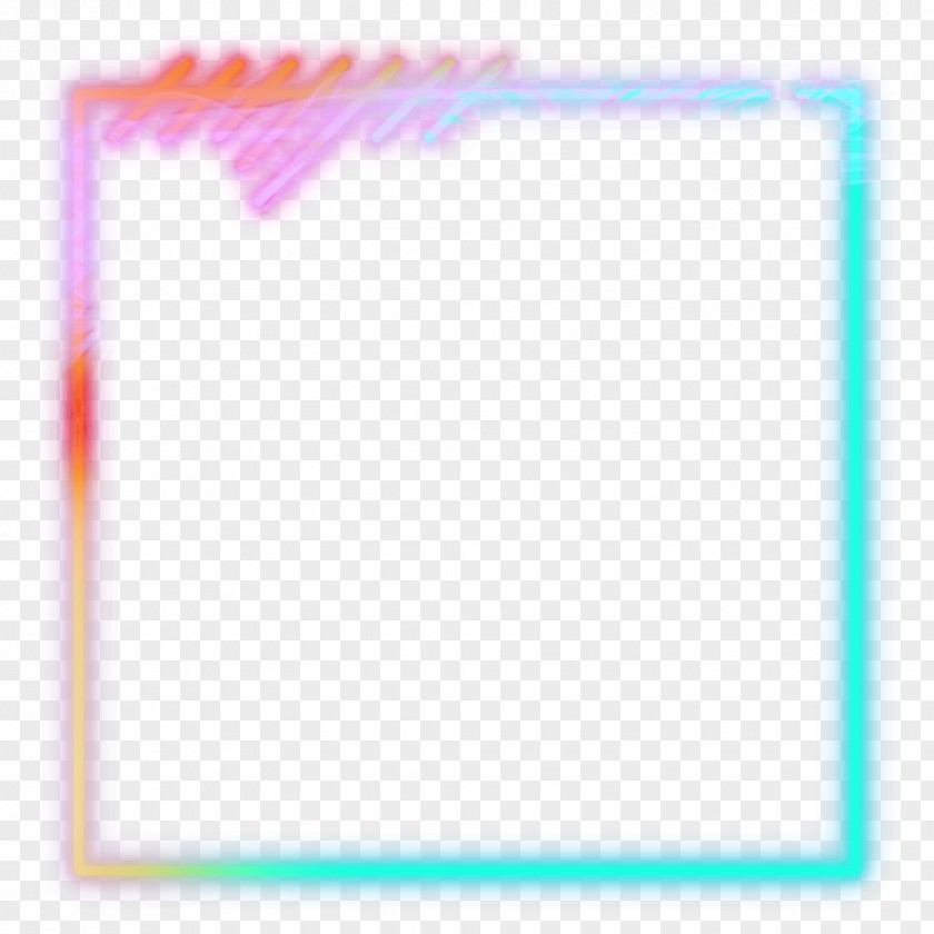 Rectangle Picture Frames Paper Background PNG