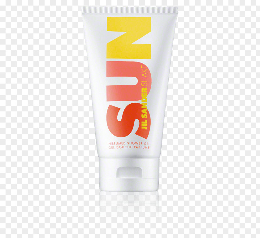 Shower Gel Lotion Cream Sunscreen Jil Sander PNG