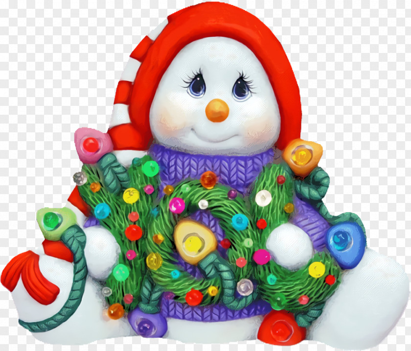 Toy Baby Toys Christmas Snowman Winter PNG