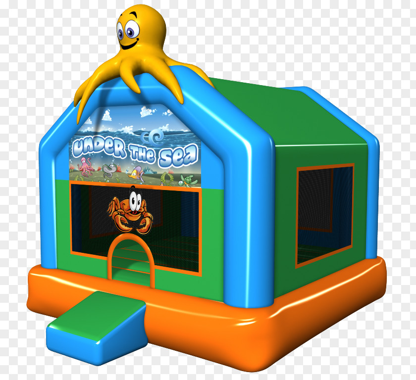 Under Sea Inflatable Game Toy Recreation PNG