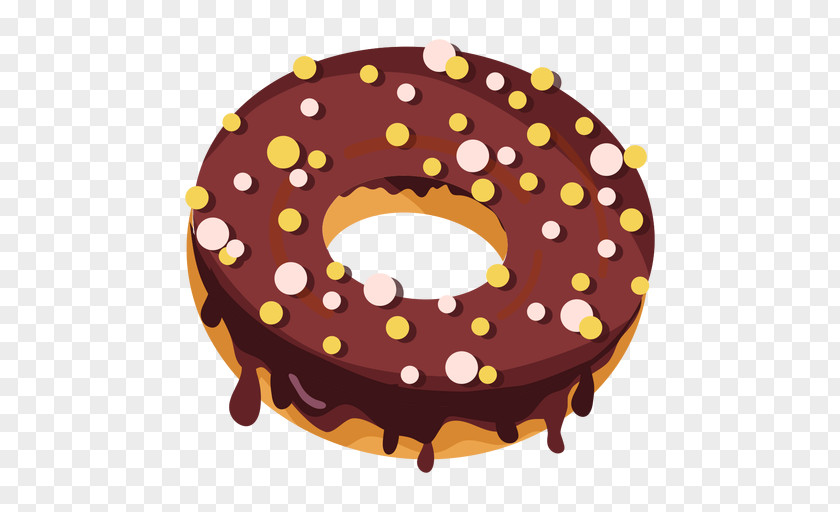 Chocolate Cake Donuts Frosting & Icing PNG
