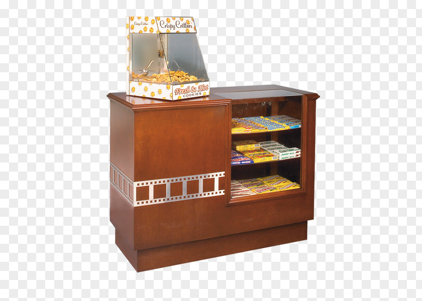 Countertop Confectionery Display Stands Concession Stand Fizzy Drinks Cinema Popcorn PNG