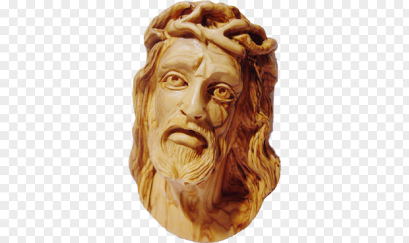 Jesus Nazareth Bethlehem Wood Carving PNG