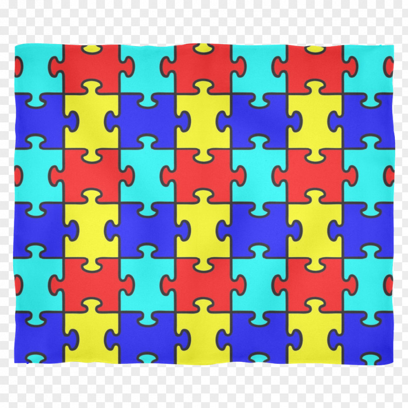 Puzzle Day Jigsaw Puzzles World Autism Awareness Autistic Spectrum Disorders Textile PNG
