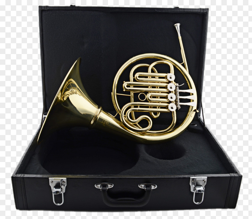 Single-row Horn Cassette French Mellophone Musical Instrument Brass PNG