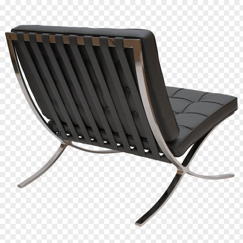 Barcelona Chair Wing Furniture Seat PNG