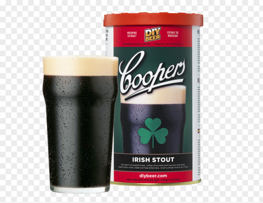 Beer Irish Stout Coopers Brewery Imperial Pint PNG