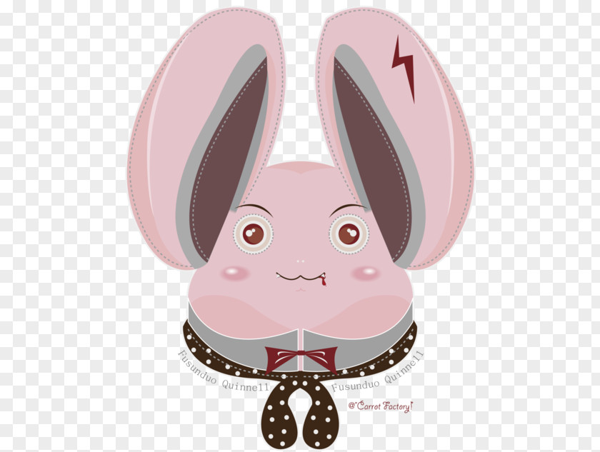 Rabbit Easter Bunny Product Design Nose PNG