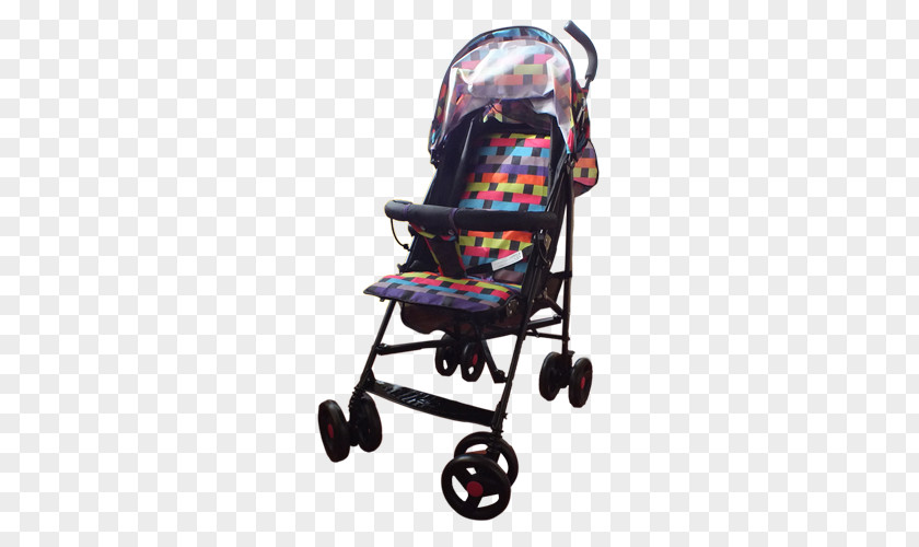 Black Baby Wheelchair Transport Purple PNG
