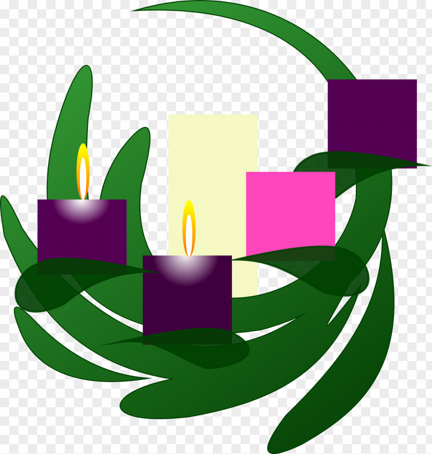 Church Candles Advent Wreath Clip Art PNG