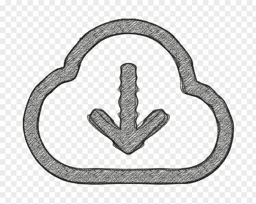 Hand Symbol Cloud Icon Computing Data PNG