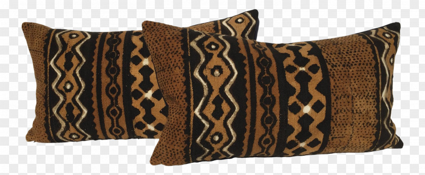 Mud Cloth Headboard Cushion Throw Pillows PNG