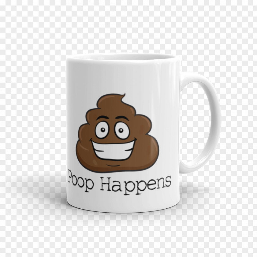 Mug Mockup Pile Of Poo Emoji Feces Ceramic PNG