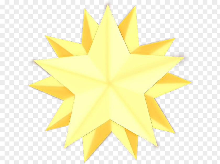 Plant Star Yellow PNG