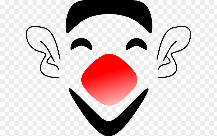 Sad Clown Smiley Laughter Clip Art PNG