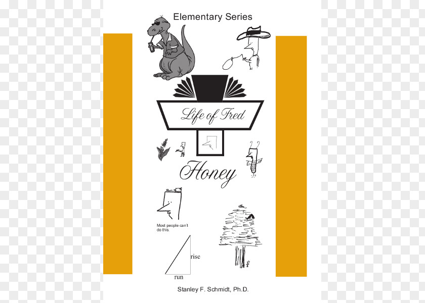 Book Cover Material Life Of Fred--Honey Fred: Fractions Butterflies Spelling Workout PNG
