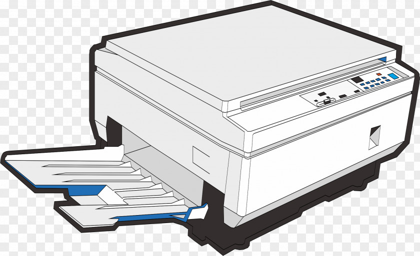 Electronic Printer Hewlett Packard Enterprise 3D Printing PNG