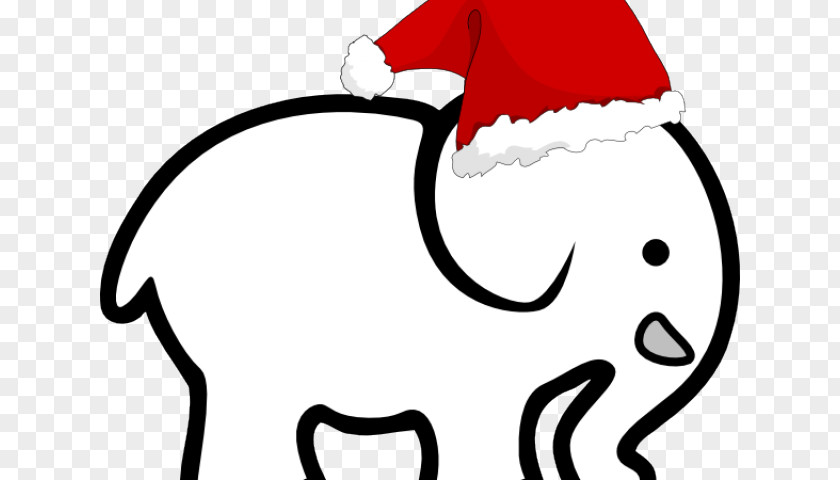 Elephant Skin Rug White Gift Exchange Santa Claus Christmas Day PNG