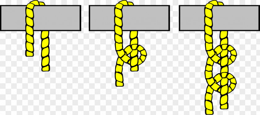 Rope Round Turn And Two Half-hitches Half Hitch Knot Bowline PNG