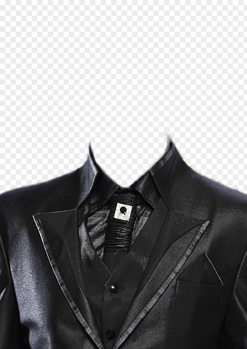 Suit Photography Leather Jacket PNG