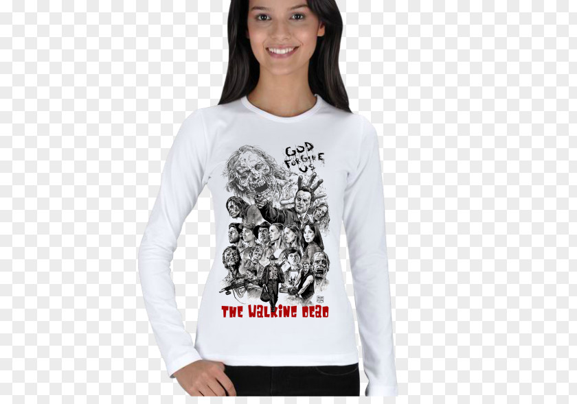 T-shirt The Walking Dead Carl Grimes Clothing PNG