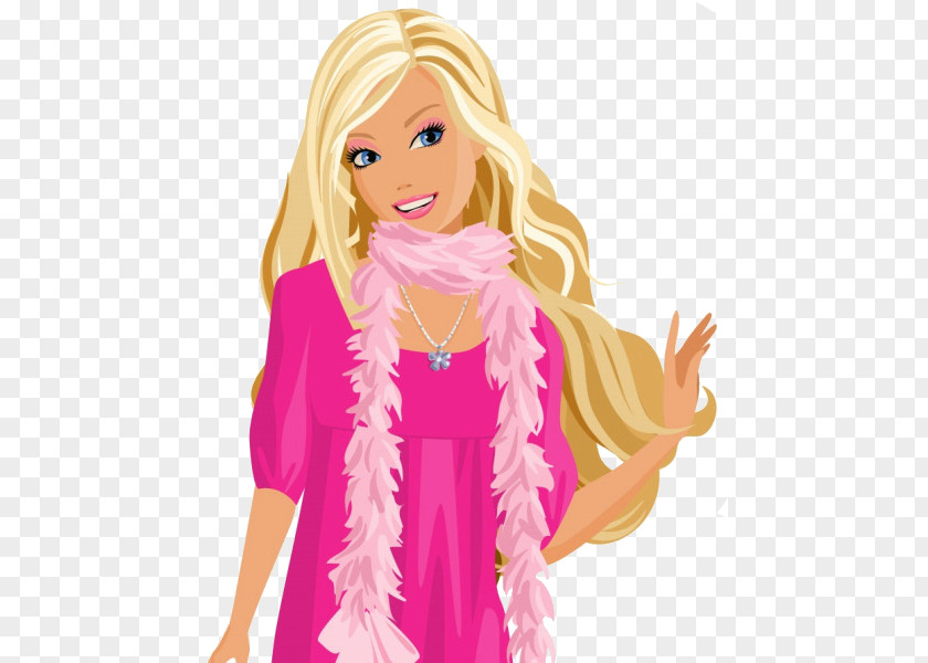 Barbie Blond Doll PNG