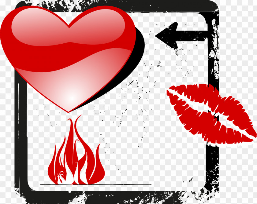 Burn Love Heart Valentine's Day Training Center Rost.ok Fire PNG