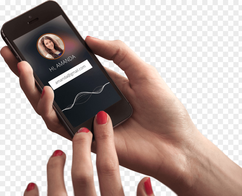 Creative Hand Phone Smartphone Biometrics Mobile Phones Authentication Handheld Devices PNG