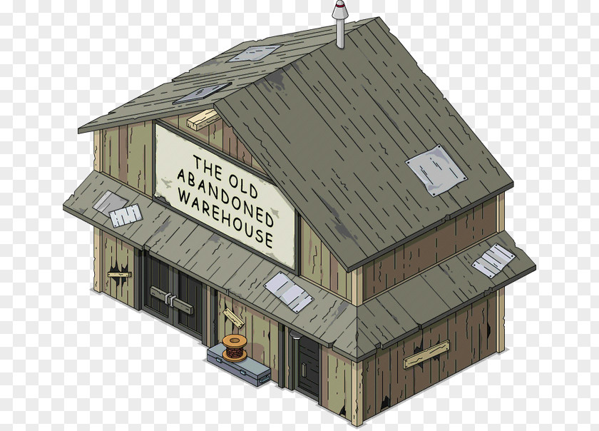 Pub The Simpsons: Tapped Out Fat Tony Building Warehouse Springfield PNG