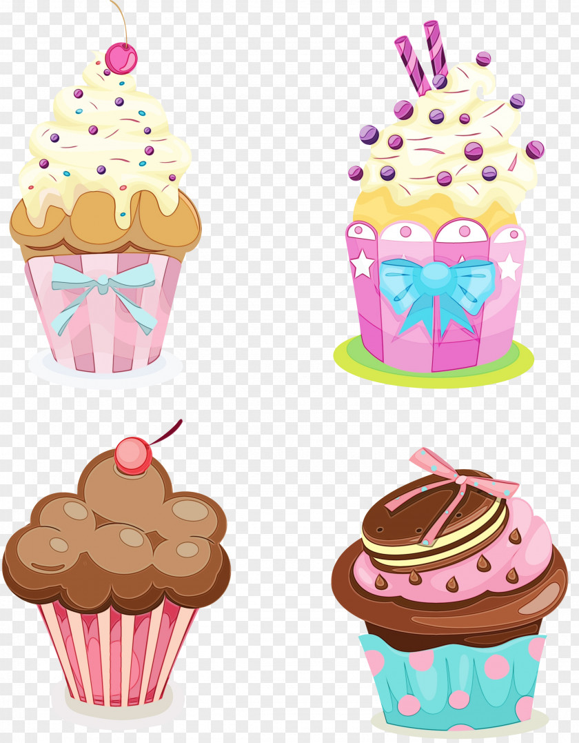 Vanilla Cookware And Bakeware Birthday Party Background PNG