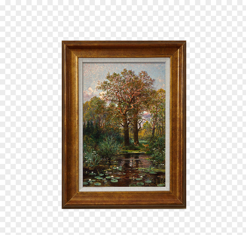 Archeology Oil Painting Material Work Of Art Landscape Stock Photography PNG