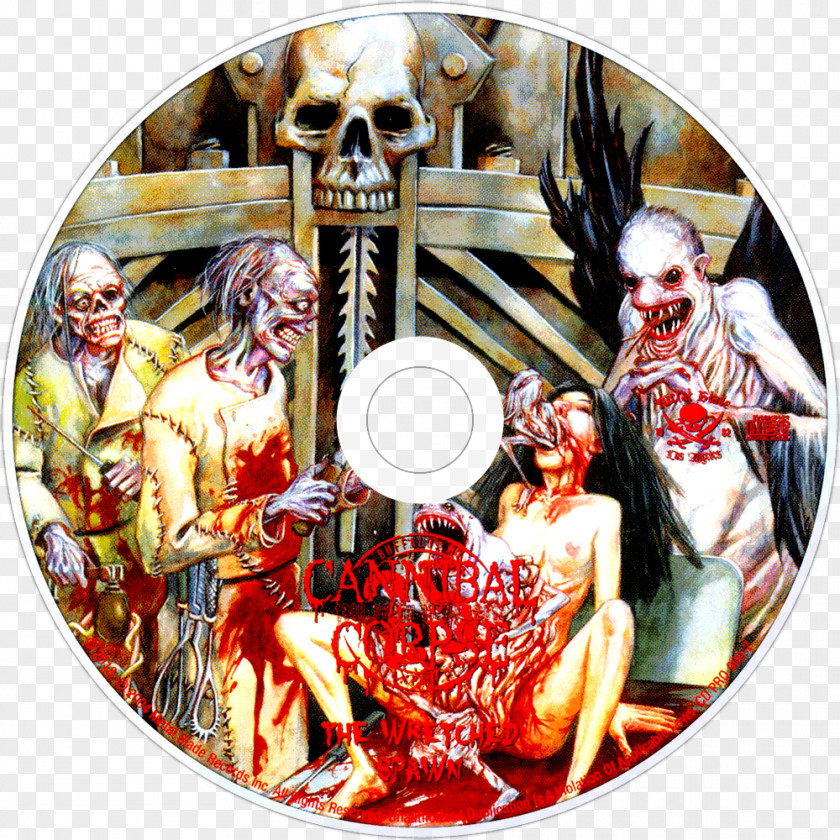 Cannibal Corpse The Wretched Spawn Song Death Metal Rotted Body Landslide PNG