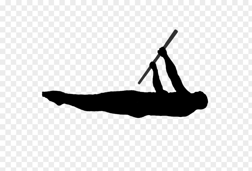 Physical Fitness Front Lever Calisthenics Street Workout Silhouette PNG
